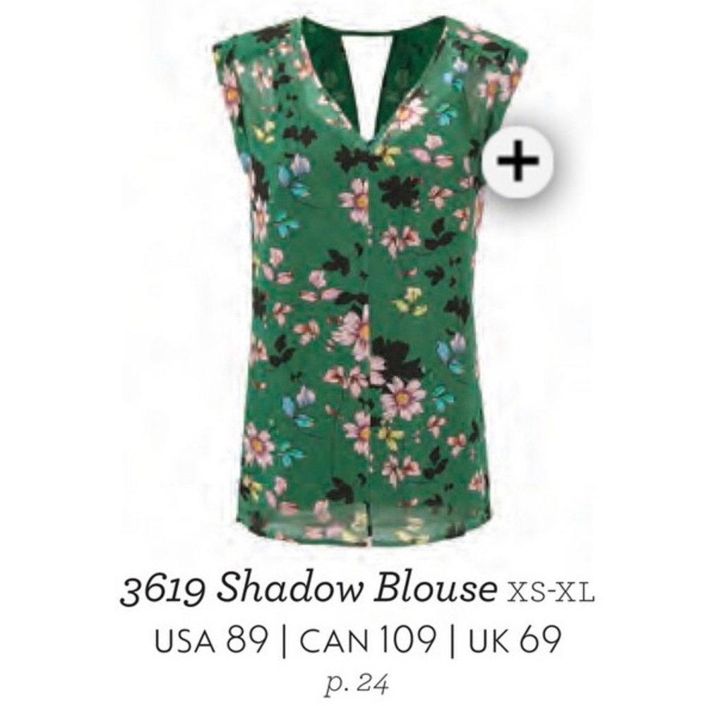 Cabi Shadow Blouse